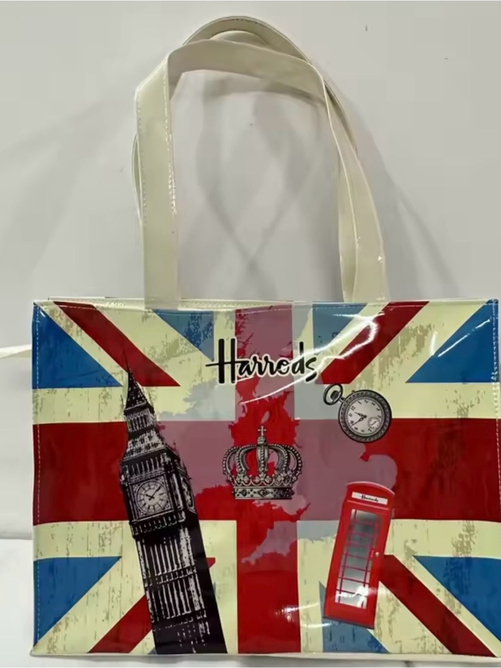 Harrods London Large Tote Bag, Rare, Firm Price